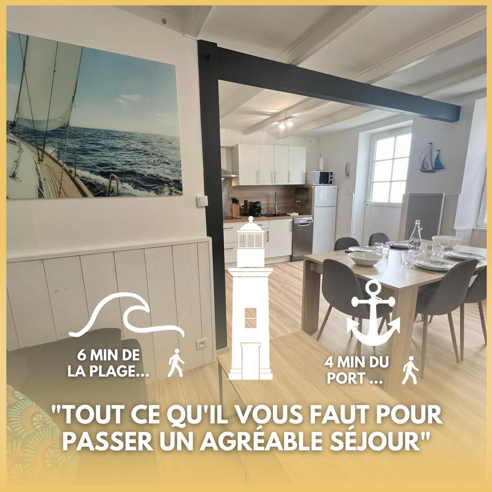 Le Phare De La Cotiniere - Proche Port Et Centre Ville La Flotte Dış mekan fotoğraf